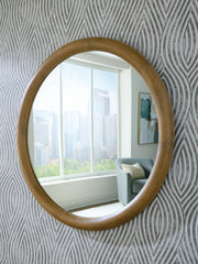 3 Brothers Decor - Ashley Furniture - Yadiel Mirror - Accent Mirror / Brown - A8010426
