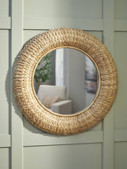 3 Brothers Decor - Ashley Furniture - Briggsburg Mirror - Accent Mirror / Natural - A8010437