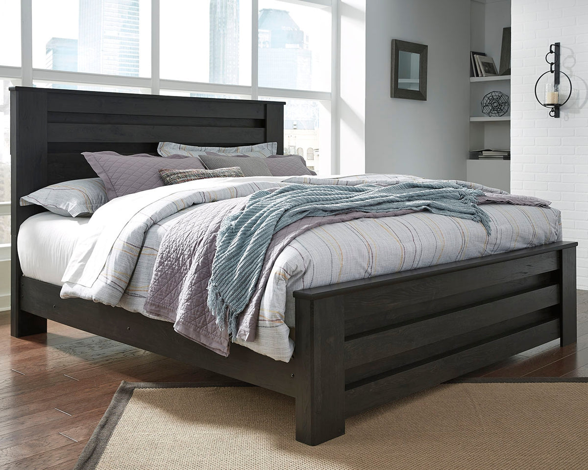 3 Brothers Decor - Ashley Furniture - Brinxton Bedroom - King Panel Bed - B249B4