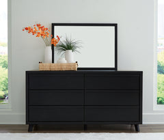 3 Brothers Decor - Ashley Furniture - Danziar Bedroom - Dresser and Mirror - B1013B11