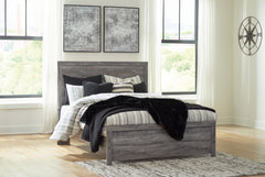 3 Brothers Decor - Ashley Furniture - Bronyan Bedroom - Queen Panel Bed / Dark Gray - B1290B2