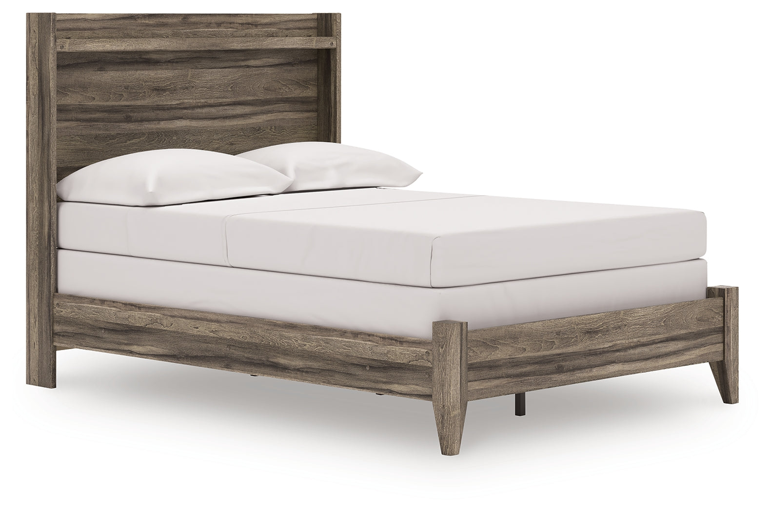 3 Brothers Decor - Ashley Furniture - Elbrim Bedroom - Full Panel Bed / Brown - PCB2005B8