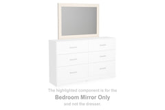 3 Brothers Decor - Ashley Furniture - Stelsie Bedroom - Bedroom Mirror / White - B2588-36