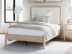 3 Brothers Decor - Ashley Furniture - Cadmori Bedroom - Full Upholstered Panel Bed - B2615B8