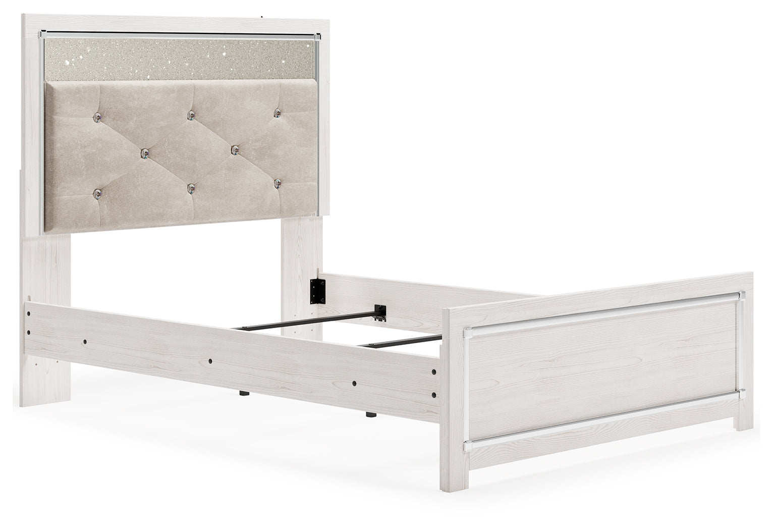 3 Brothers Decor - Ashley Furniture - Altyra Bedroom - Full Panel Bed / White - B2640B8