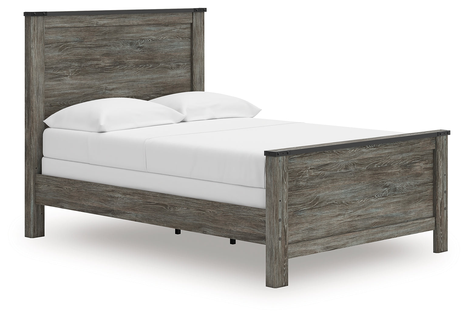 3 Brothers Decor - Ashley Furniture - Frandern Bedroom - Full Panel Bed / Black/Gray - B4480B19