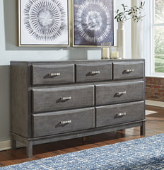 3 Brothers Decor - Ashley Furniture - Caitbrook Bedroom - Dresser / Gray - B476-31