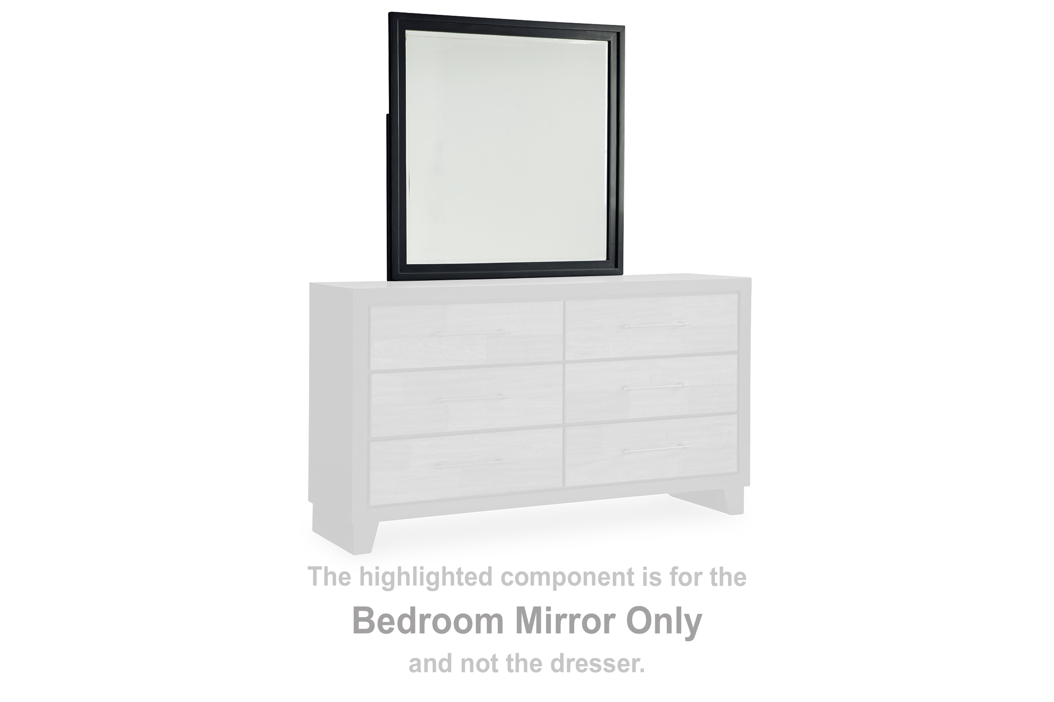 3 Brothers Decor - Ashley Furniture - Kraeburn Bedroom - Bedroom Mirror / Brown/Black - B496-36