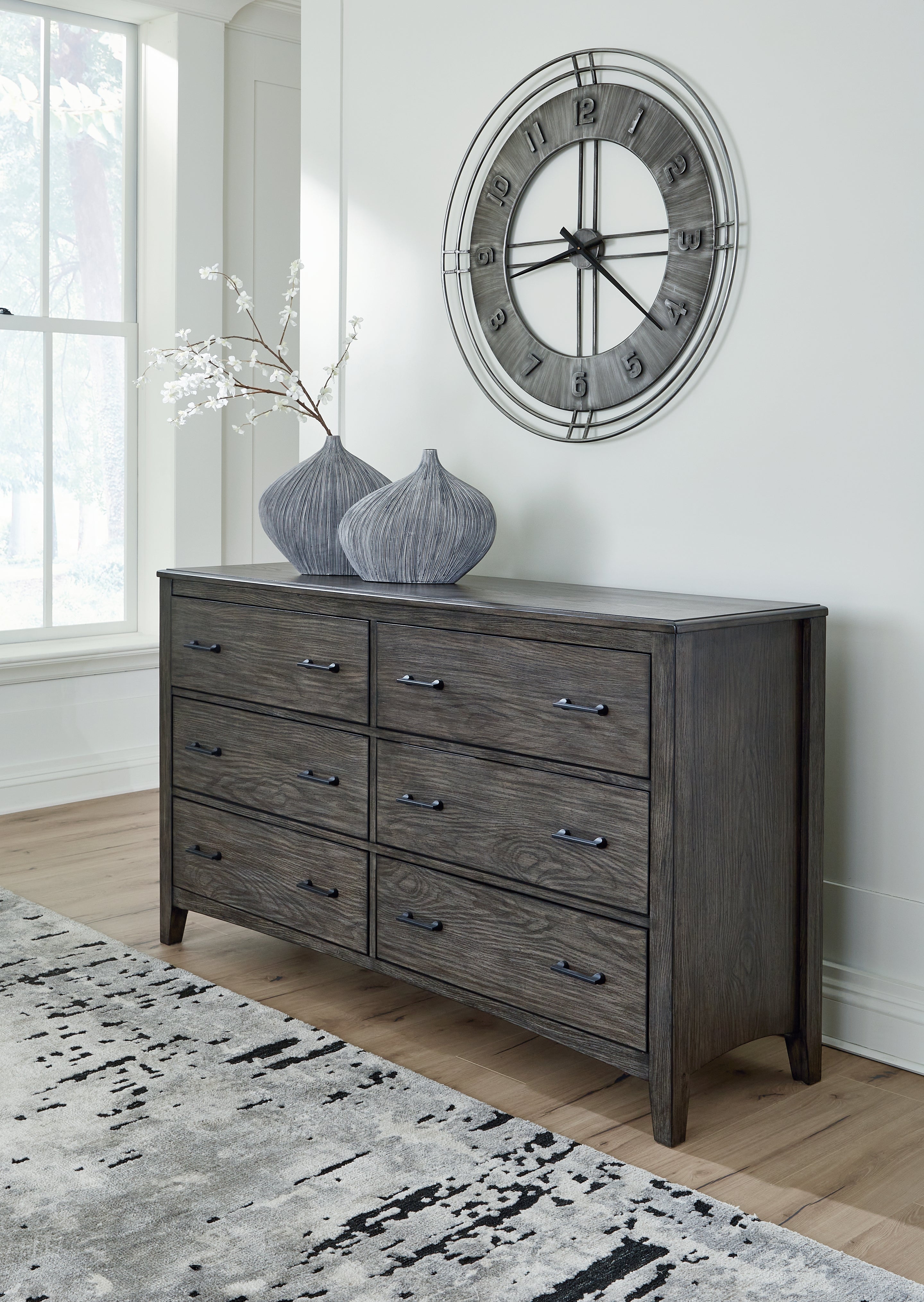 3 Brothers Decor - Ashley Furniture - Montillan Bedroom - Dresser / Grayish Brown - B651-31