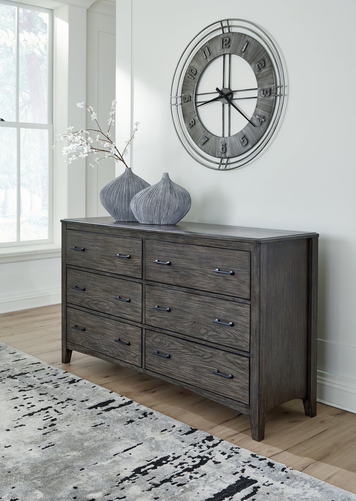 3 Brothers Decor - Ashley Furniture - Montillan Bedroom - Dresser / Grayish Brown - B651-31