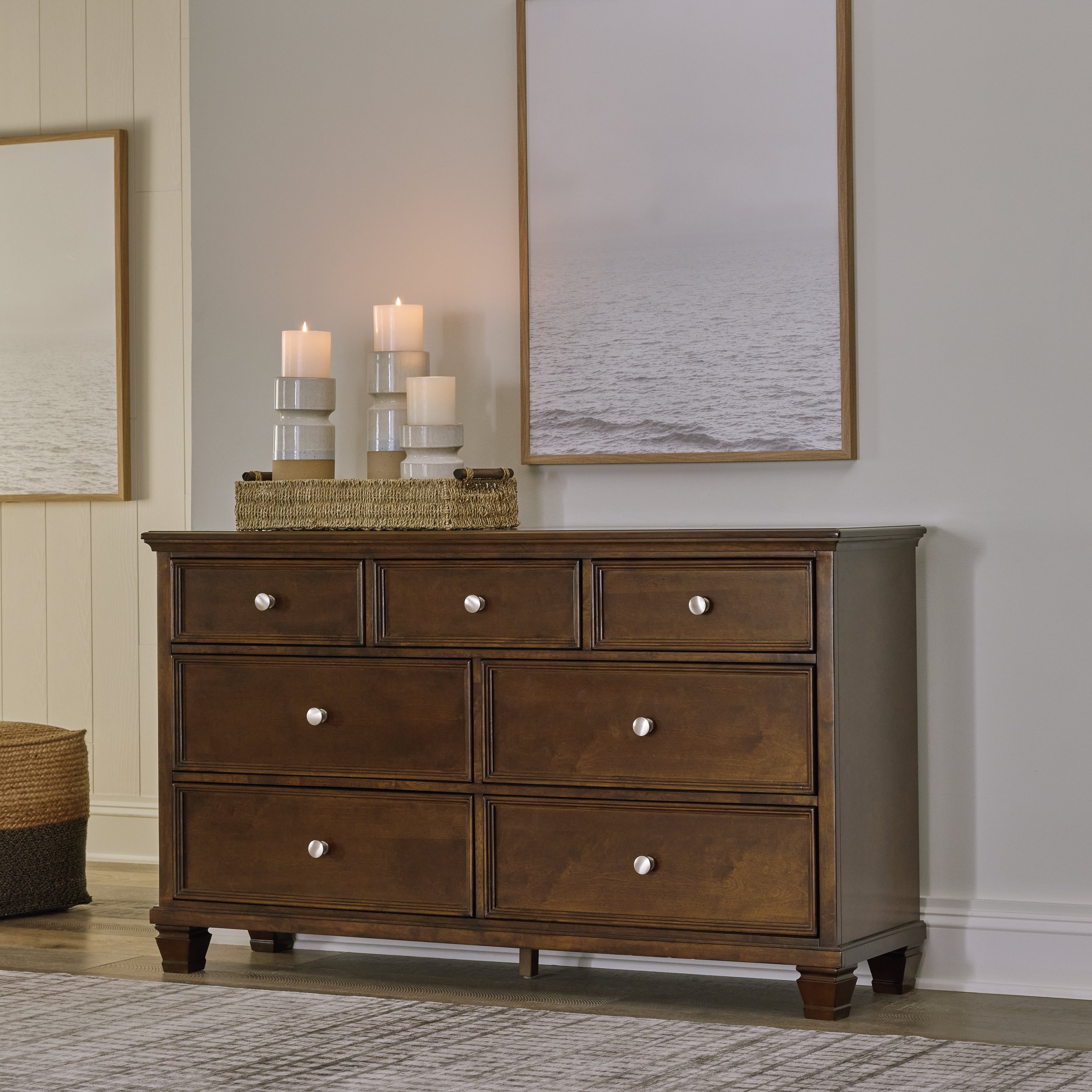 3 Brothers Decor - Ashley Furniture - Danabrin Bedroom - Dresser / Brown - B685-31