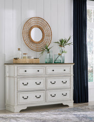 3 Brothers Decor - Ashley Furniture - Blendon Bedroom - Dresser / Two-tone - B747-31