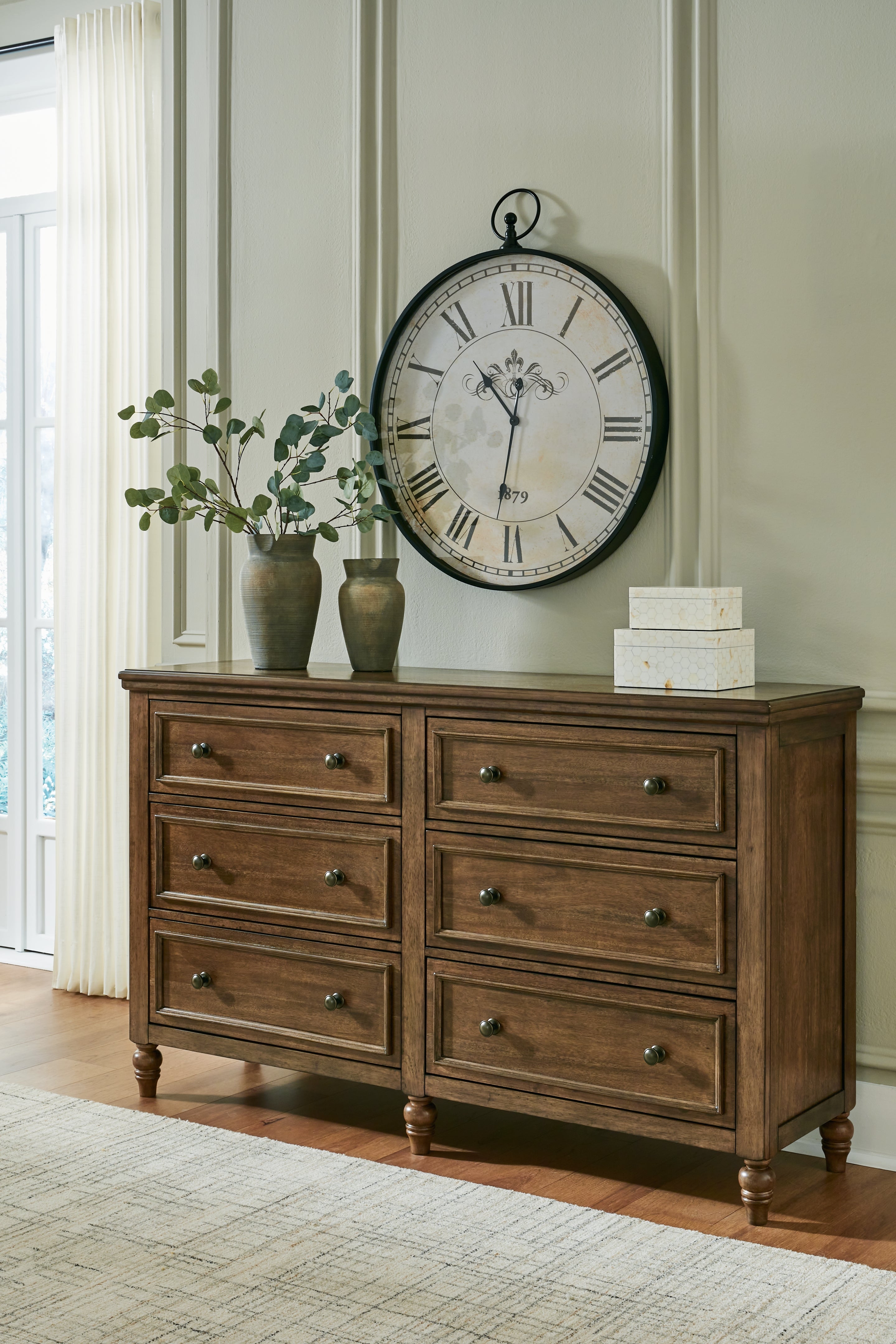 3 Brothers Decor - Ashley Furniture - Sturlayne Bedroom - Dresser / Brown - B787-31