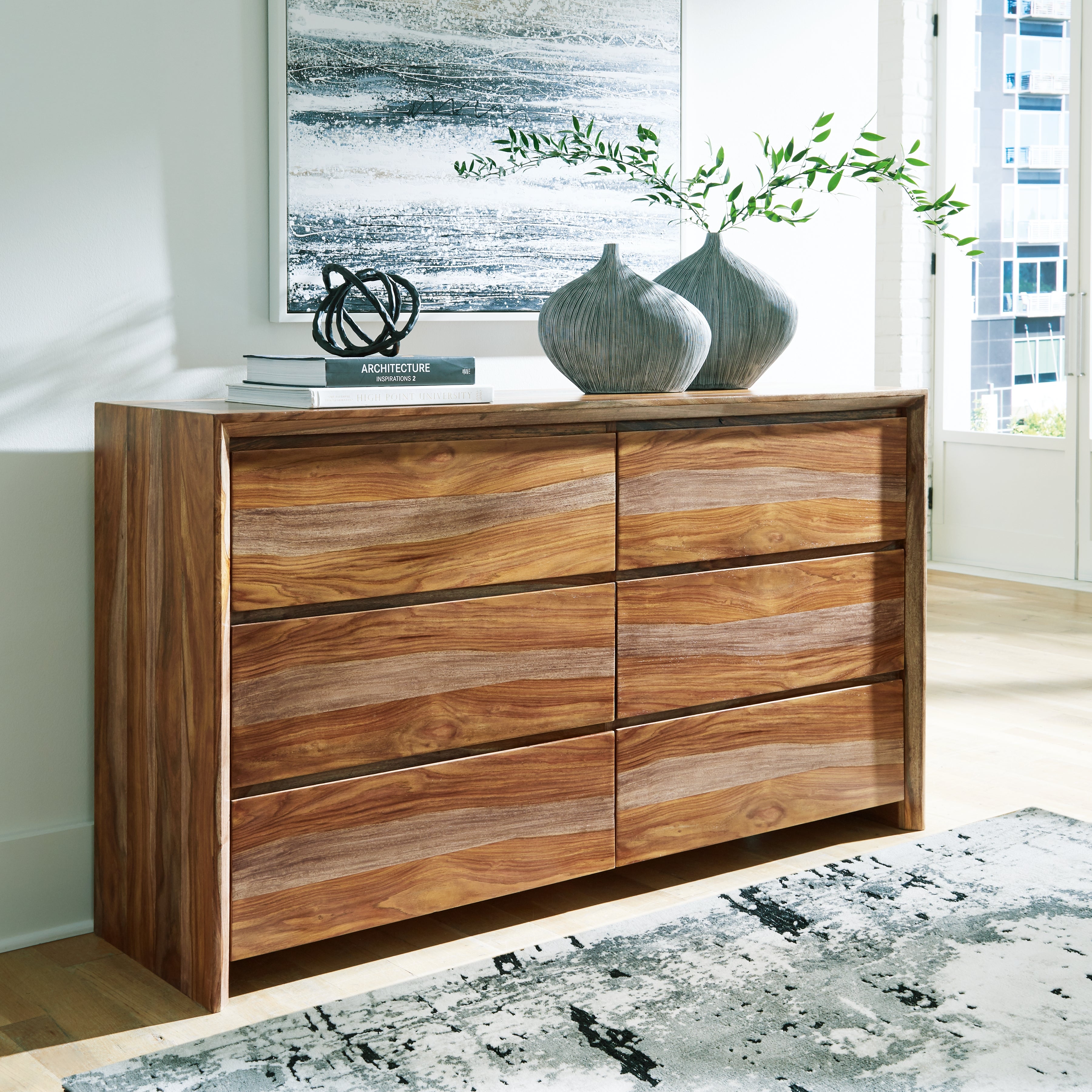 3 Brothers Decor - Ashley Furniture - Dressonni Bedroom - Dresser / Brown - B790-31