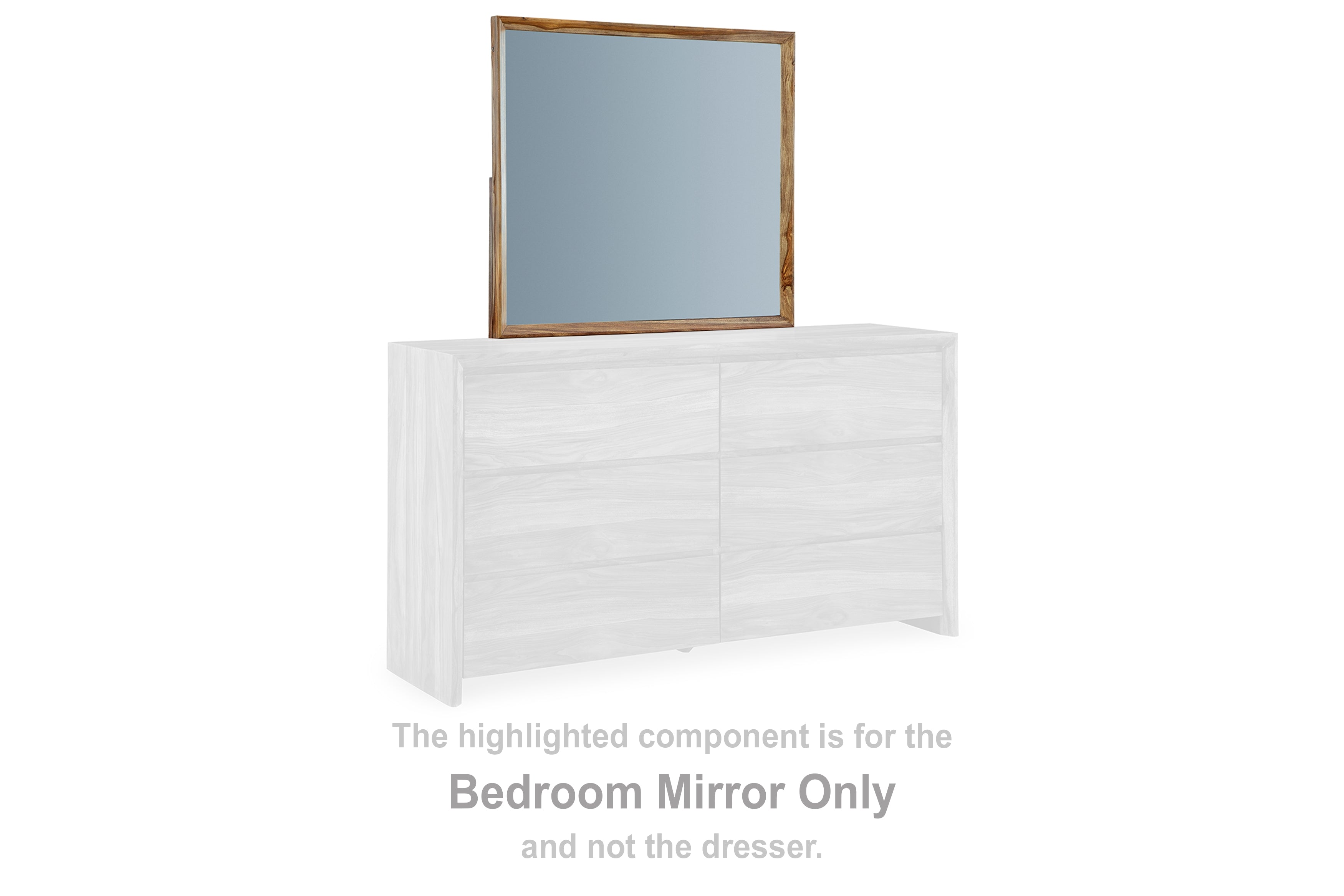 3 Brothers Decor - Ashley Furniture - Dressonni Bedroom - Bedroom Mirror / Brown - B790-36