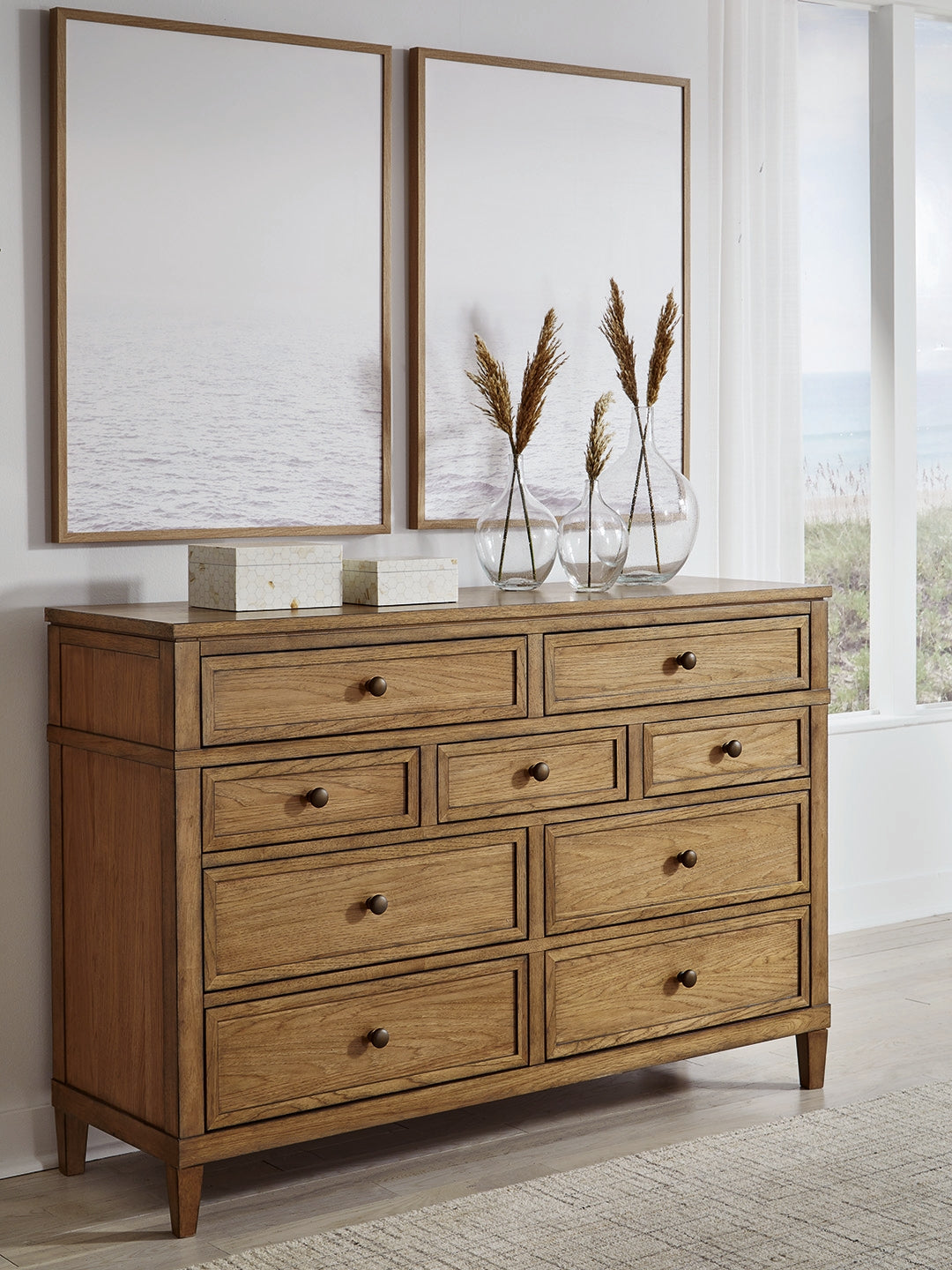 3 Brothers Decor - Ashley Furniture - Sharlance Bedroom - Dresser / Brown - B895-31