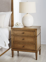 3 Brothers Decor - Ashley Furniture - Sharlance Bedroom - Three Drawer Night Stand / Brown - B895-93