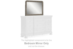 3 Brothers Decor - Ashley Furniture - Lexorne Bedroom - Bedroom Mirror / Gray - B924-36