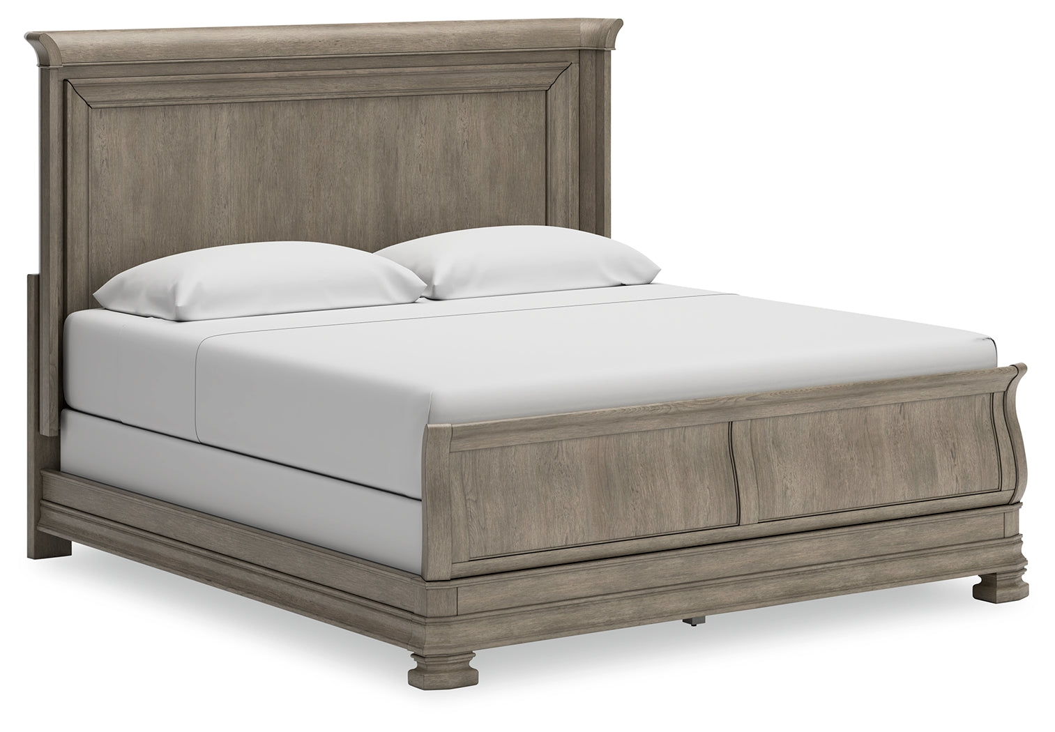 3 Brothers Decor - Ashley Furniture - Lexorne Bedroom - California King Sleigh Bed / Gray - B924B5