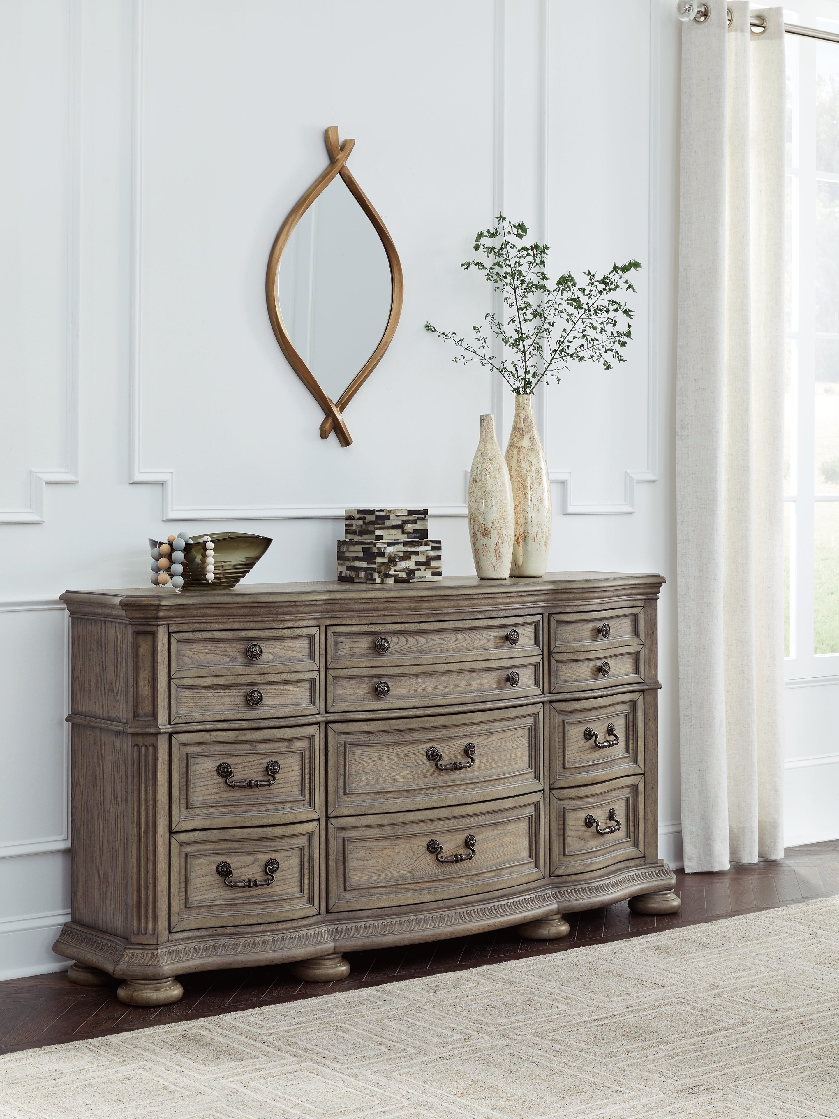 3 Brothers Decor - Ashley Furniture - Ardenfield Bedroom - Dresser / Light Brown - B944-31