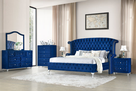 Dana Blue Bedroom Collection