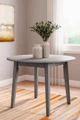 3 Brothers Decor - Ashley Furniture - Shullden Dining Room - Round DRM Drop Leaf Table - D194-15