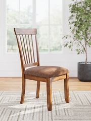3 Brothers Decor - Ashley Furniture - Berringer Dining Room - Dining Chair (Set of 2) / Rustic Brown - D199-01X2
