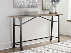 3 Brothers Decor - Ashley Furniture - Lesterton Dining Room - Long Counter Table / Light Brown/Black - D334-52