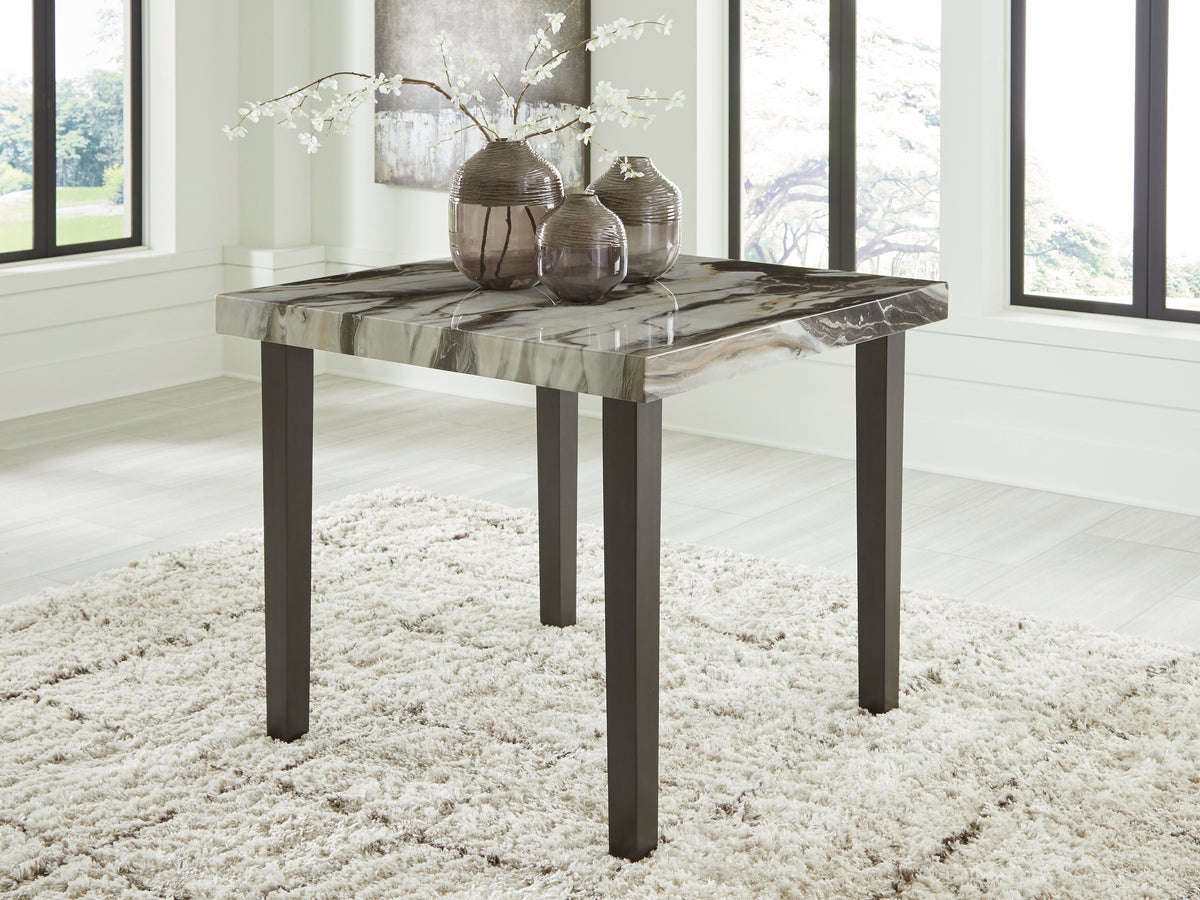 3 Brothers Decor - Ashley Furniture - Jeshina Counter Height Dining Table - Square DRM Counter Table / Dark Brown/Beige - PCD581-13
