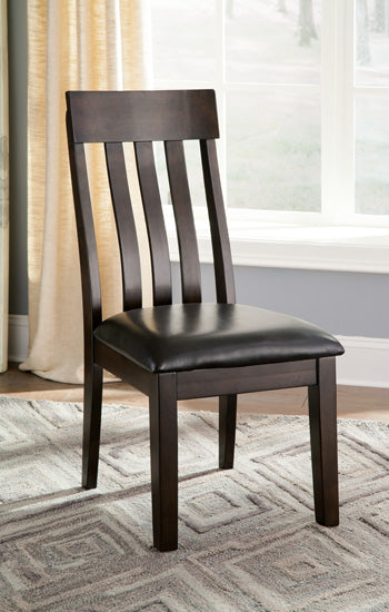 3 Brothers Decor - Ashley Furniture - Haddigan Dining Room - Dining Chair (Set of 2) / Dark Brown - D596-01X2