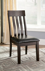 3 Brothers Decor - Ashley Furniture - Haddigan Dining Room - Dining Chair (Set of 2) / Dark Brown - D596-01X2