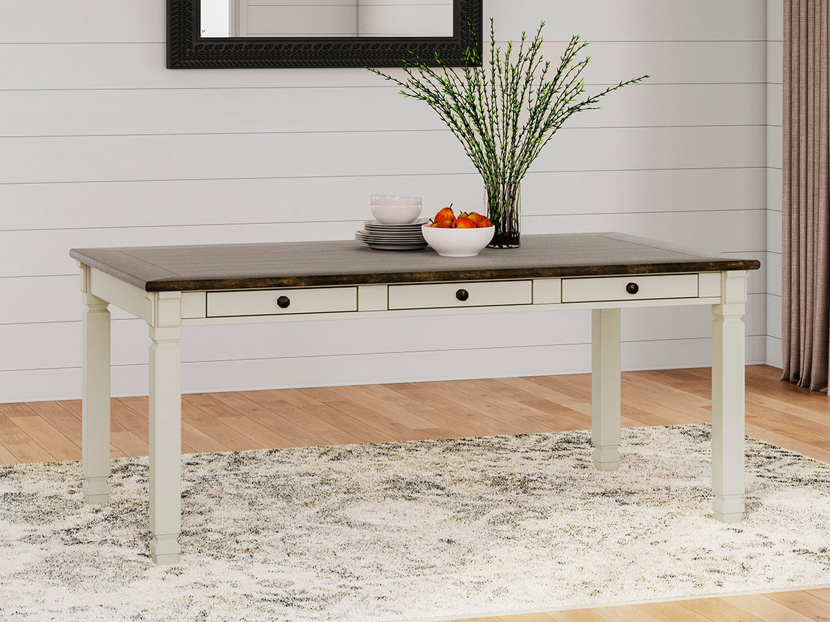 3 Brothers Decor - Ashley Furniture - Bolanburg Dining Room - Rectangular Dining Room Table / Two-tone - D647-25