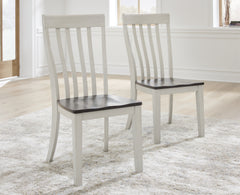 3 Brothers Decor - Ashley Furniture - Darborn Dining Room - Dining Chair (Set of 2) / Gray/Brown - D796-01X2