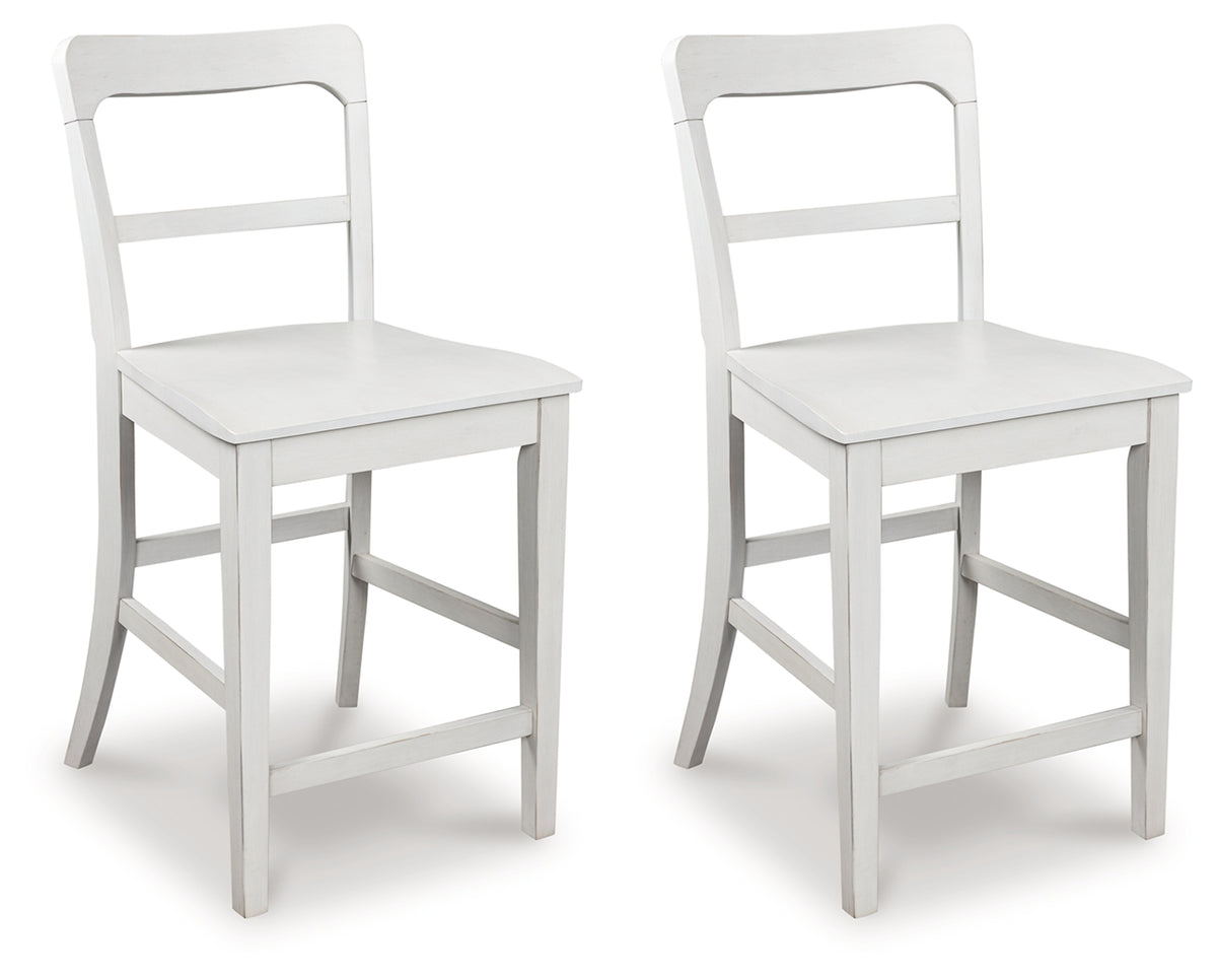 3 Brothers Decor - Ashley Furniture - Greddinton Counter Height Barstool (Set of 2) - Counter Height Barstool (Set of 2) / Multi - PCD824-224X2