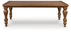 3 Brothers Decor - Ashley Furniture - Greddinton Dining Table - Rectangular Dining Room Table / Brown - PCD824-25