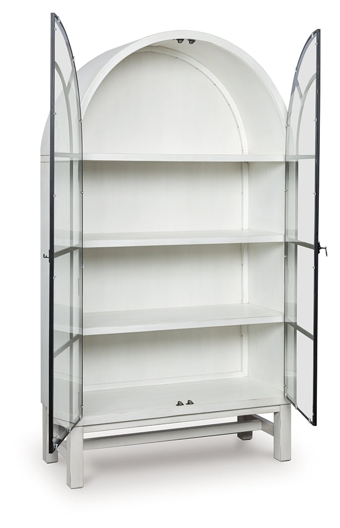 3 Brothers Decor - Ashley Furniture - Greddinton Display Cabinet - Display Cabinet / White - PCD824-276