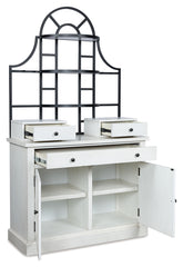 3 Brothers Decor - Ashley Furniture - Greddinton Baker's Rack - Baker's Rack / White - PCD824D1
