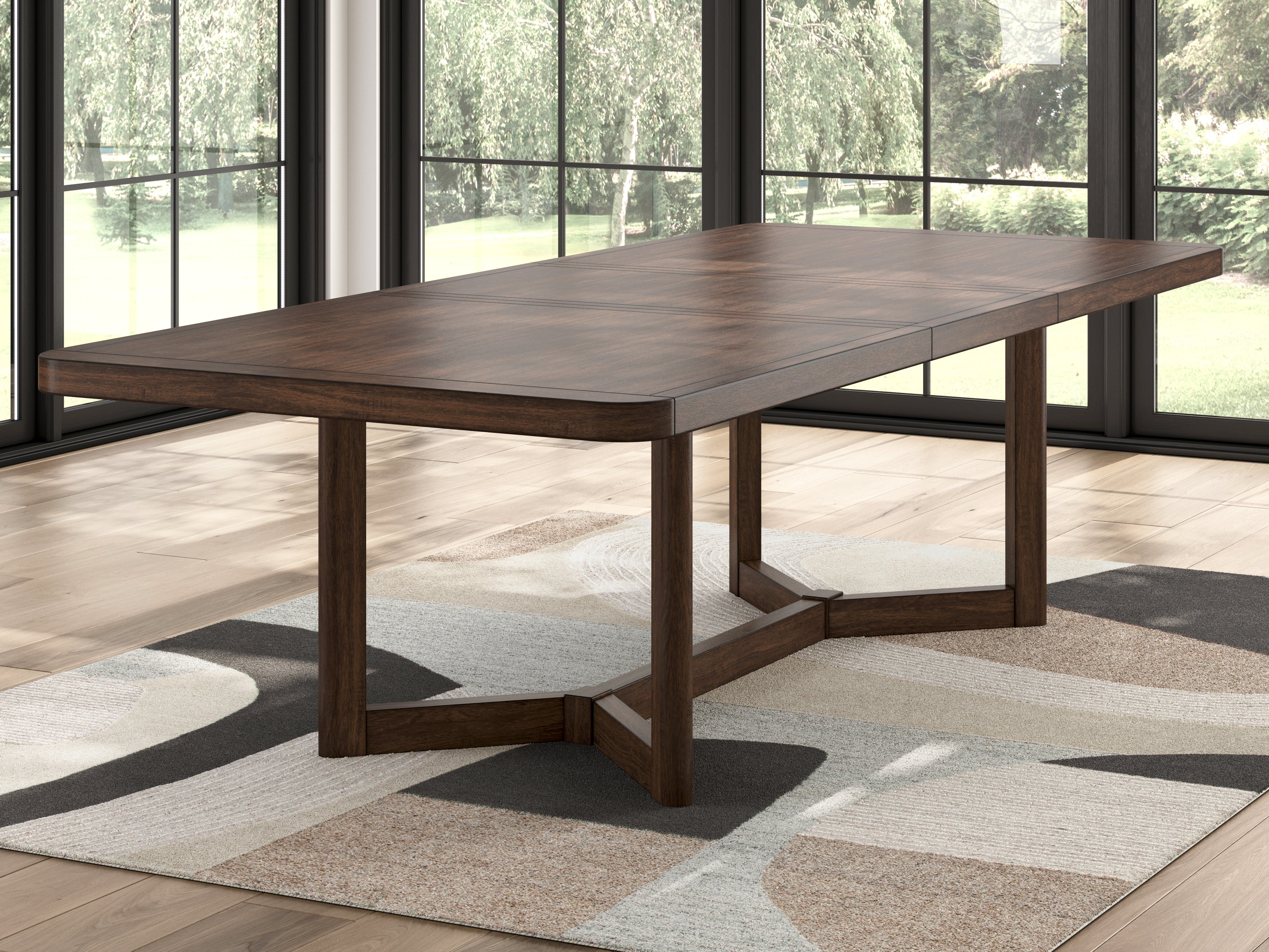 3 Brothers Decor - Ashley Furniture - Dilenno Dining Extension Table - RECT Dining Room EXT Table / Dark Brown - PCD857-35