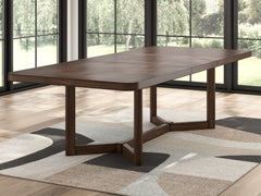 3 Brothers Decor - Ashley Furniture - Dilenno Dining Extension Table - RECT Dining Room EXT Table / Dark Brown - PCD857-35