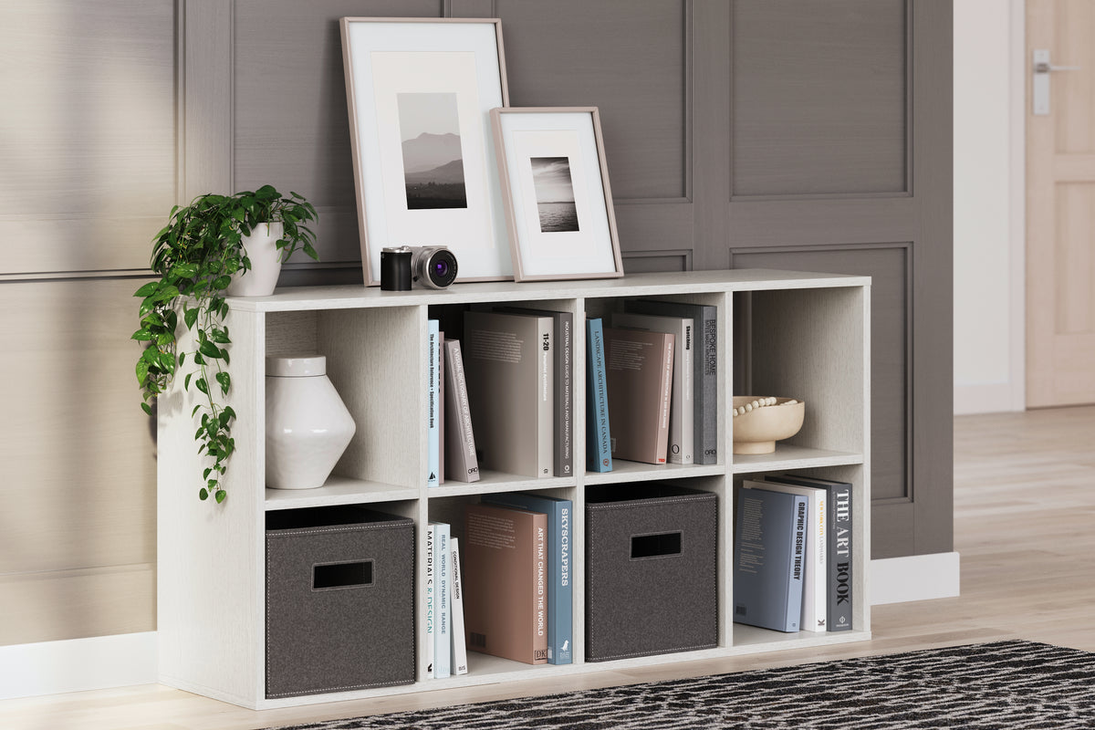 3 Brothers Decor - Ashley Furniture - Aprilyn Eight Cube Organizer - Eight Cube Organizer / White - EA1024-4X2