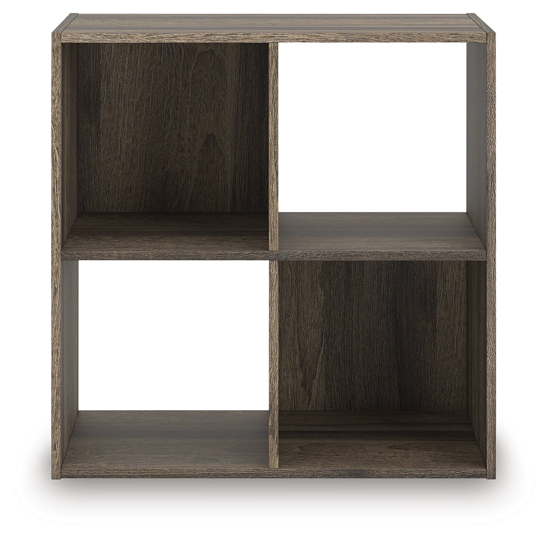 3 Brothers Decor - Ashley Furniture - Shallifer Four Cube Organizer - Four Cube Organizer / Brown - EA1104-2X2