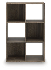 3 Brothers Decor - Ashley Furniture - Shallifer Six Cube Organizer - Six Cube Organizer / Brown - EA1104-3X2