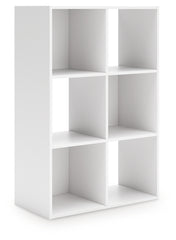 3 Brothers Decor - Ashley Furniture - Onita Six Cube Organizer - Six Cube Organizer / White - EA9630-3X2