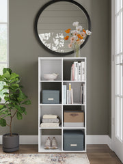 3 Brothers Decor - Ashley Furniture - Onita Eight Cube Organizer - Eight Cube Organizer / White - EA9630-4X2
