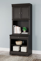 3 Brothers Decor - Ashley Furniture - Beckincreek Bookcase - Bookcase / Black - H778H7