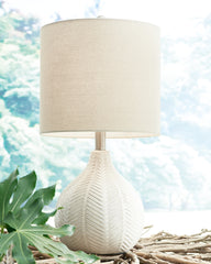 3 Brothers Decor - Ashley Furniture - Rainermen Lighting - Ceramic Table Lamp (1/CN) / Off White - L180024
