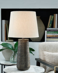 3 Brothers Decor - Ashley Furniture - Chaston Lighting - Metal Table Lamp (Set of 2) / Antique Bronze Finish - L204474