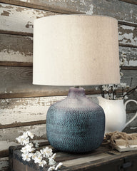 3 Brothers Decor - Ashley Furniture - Malthace Lighting - Metal Table Lamp (1/CN) / Patina - L207304