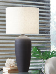 3 Brothers Decor - Ashley Furniture - Ryenburg Lighting - Metal Table Lamp (1/CN) / Black - L207584