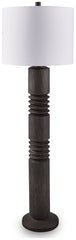 3 Brothers Decor - Ashley Furniture - Fainwell Lighting - Poly Floor Lamp (1/CN) / Distressed Black - L235861